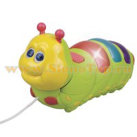 Музыкальная гусеница каталка 23512 RED BOX